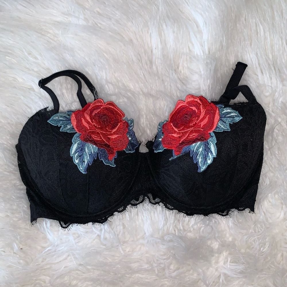 Rose Lace Push up VS Bra